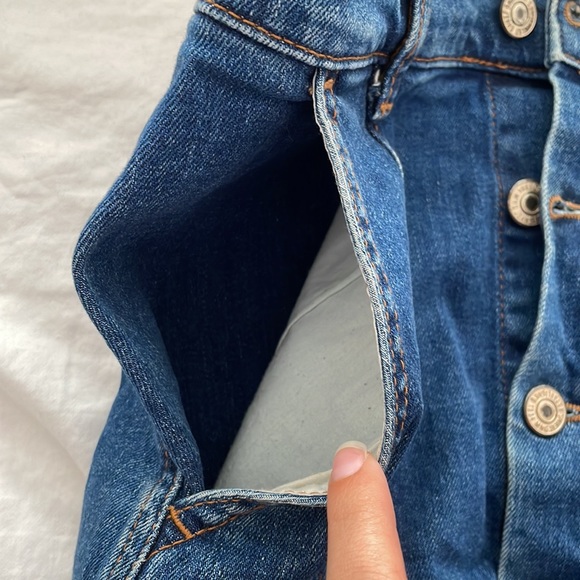 Mango denim buttoned skirt - Picture 3 of 9